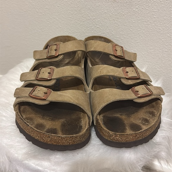 Birkenstock Three-Strap Comfort Footbed Slide Sandal - Florida - Picture 2 of 6